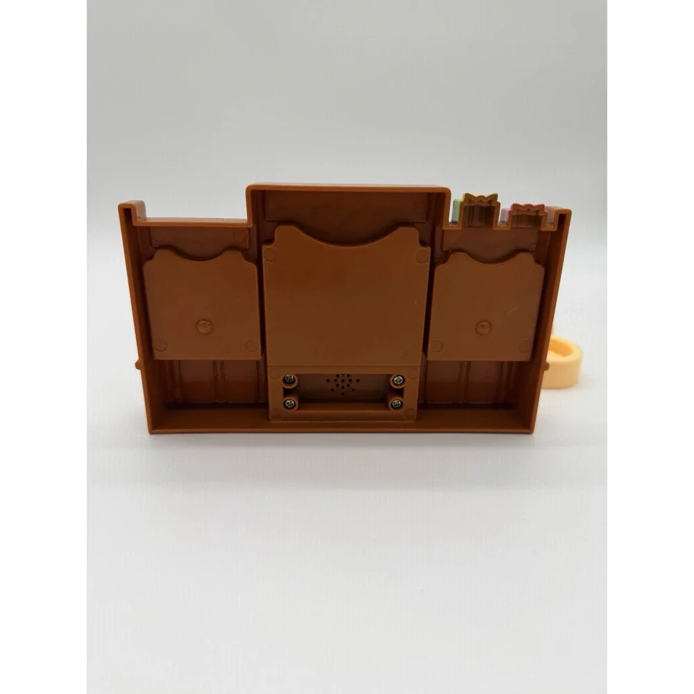 Fisher Price Little People Hanukkah Table Menorah Lights Up Two Chairs Included